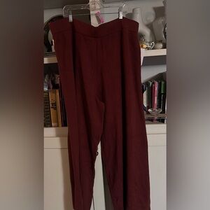 Women's Burgundy Pants